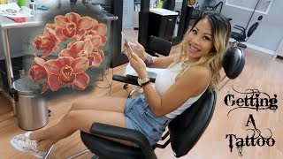 GETTING TATTOOED | Real & Fake Tatts | LA Trip