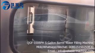 100BPH 5 Gallon 20L Barrel Drinking Water Filling Machine