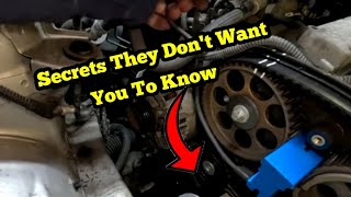 Opel Vauxhall Vectra Timing Belt Change  secrets they don't want you to know