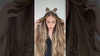 Penteado lindo e fácil para o Halloween. 🎃 #halloween #hairtutorial #penteados #hairstyle #hair