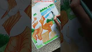 Jai Shree Ram ❤️ || Ram ji Drawing || Lord Ram Sita Drawing 🙏