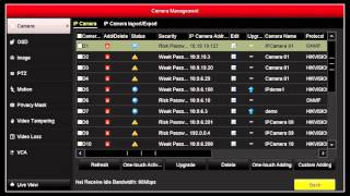 How to import and export IP channel information on NVR