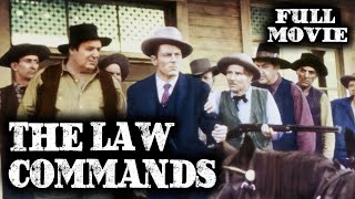 THE LAW COMMANDS | Tom Keene | Full Western Movie | English | Wild West | Free Movie