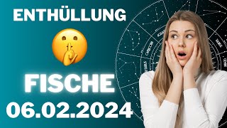 FISCHE ♓️😱 DEIN GEHEIMNIS WIRD ENTHÜLLT! 😨 Horoskop - 06.Februar 2024 #fische #tarot