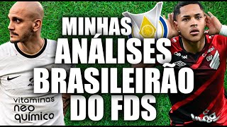 ⚽️Meus PAPITES PARA O BRASIEIRÃO DO FDS - RODADA 09⚽️