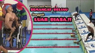 SEMANGATNYA LUAR BIASA-Peparnas 2021 Renang 50m Gaya Bebas Putra (Atlet SUMSEL)