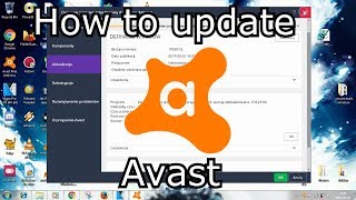 How to update Avast