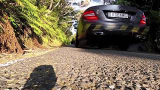 KGB AMG Edition 507 burnout - C63 With Long Tube Headers