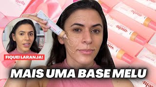 Nova Base Ruby Rose Melu COBERTURA MÉDIA + Teste de Água e Transferência - RESENHA | Make com Lari