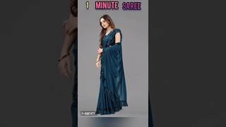 1 minute saree 2023💐 online saree 💐 #shorts #shortsfeed