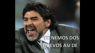 Si No Vas Por Todo, ¿A Que Vas?  la arenga de Maradona en el vestuario del Al-Fujairah