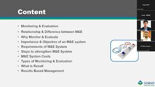 Designing and Implementing An Effective Monitoring and Evaluation System