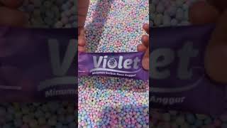 Mencari Violet~Minuman Serbuk Rasa Anggur#shortvideo