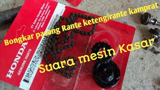 Cara ganti rante keteng/kamprat Revo_Revo Absolute Bunyi Kasar|| penyebab suara kasar revo absolute