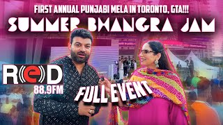 SUMMER BHANGRA JAM By REDFM 88.9 Recap 🔥 Punjabi Music Mela at Mississauga Celebration Square