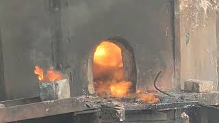 forging furnace for iron