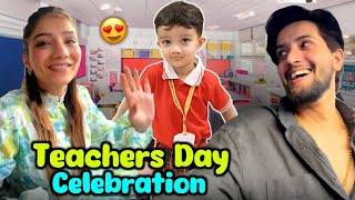 Raja Ne Kiya Apna 1st Teachers Day Celebration 🥰