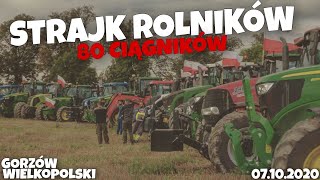 Strajk Rolników ⛔ STOP! 5 dla zwierząt! 07.10.2020 ⛔ Gorzów Wielkopolski ⛔ AGRO Wiesniak™