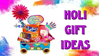 Holi Festival Gift Hamper | Latest Gift For Holi | Holi Platter Ideas | DIY | Holi Gifts | Colors