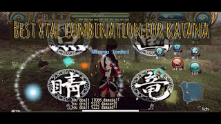 What’s the best xtal combination for Katana?-ToramOnline