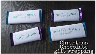 Christmas Chocolate gift wrapping ideas | Christmas gifts 2020