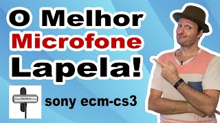 o melhor microfone de lapela para gravar vídeos - Esse é bom! Microfone com melhor custo benefício!