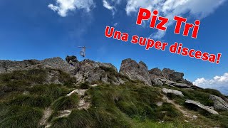 MTB Piz Tri Edolo, super discesa! 24.08.2024