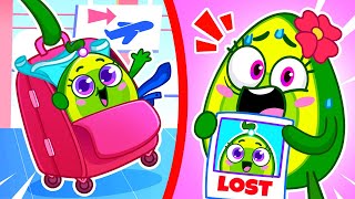 Baby Got Los at The Airport!✈️ Who Took the Baby? 😨+ More Kids Songs & Nursery Rhymes by VocaVoca🥑