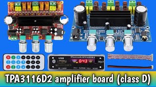 2.1amplifier board tpa3116d2||Class D aamplifier board||high quality amplifier board|amplifier board