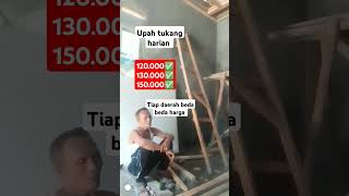 Upah tukang harian