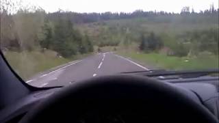 Fiat Marea Weekend 2.0 20V HLX ride on road in High Tatras