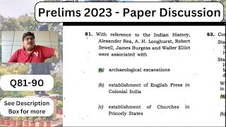 [Q81-90] Prelims 2023 Video Solution | UPSC Prelims 2023 Answer Key #upscprelims2023 #upscprelims