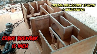 Skema + Desain Box Spaeker Cobre 15 inch 115