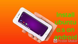 How to install ubuntu o.s in android device by technical support channel.