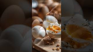 Easy Egg Peeling Technique  #EggHack #KitchenHacks #CookingTips #Foodie #LifeHacks