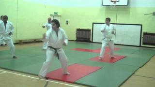 Treble block & punch kata - Banstead grading 15/11/11