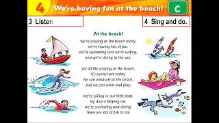 Level 3 - Unit 4 - Part C ( Song) - At the beach