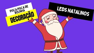 Decoração De Natal 2023. Os 10 pisca pisca redondos.