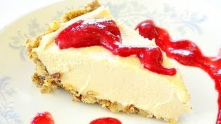 Easy No Bake Raw Vegan Cheesecake Recipe (FOOD Bites)