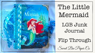 NEW Junk Journal | The Little Mermaid Little Golden Book Junk Journal |