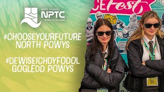 #ChooseYourFuture North Powys | #DewisEichDyfodol Goggled Powys