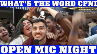 What's the Word CFNI: Open Mic Night