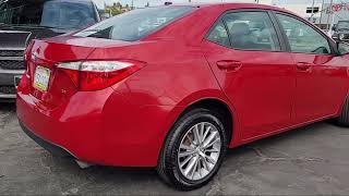 2014 Toyota Corolla L Sedan  San Jose  Santa Clara  Los Gatos  Fremont