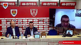 Presentación de Patricio De Pedro como nuevo presidente del C. D. Numancia de Soria -18 junio 2024-