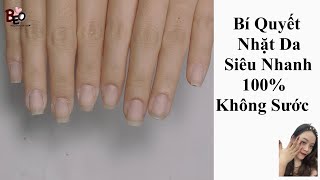 Xem Xong Đảm Bảo Nhặt Da Tay Làm Nail Không Còn Lâu Và Mất Thời Gian Nữa