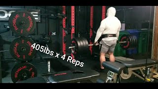 405lb Deadlift 4 Reps | Road To 600lbs