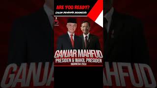 Ganjar Pranowo - Mahfud MD Capres Cawapres 2024 #shorts