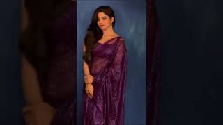 ACTRESS DHIVYA BHRATHU's LATEST HOT SAREE PHOTO SHOOT