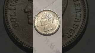 Venezuela 1965 50 Centimos Coin #shorts