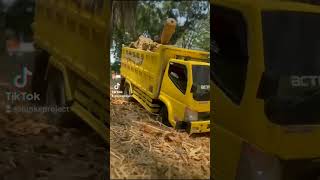 mobil canter rc cah semangat kerjo #trukfuso #dumptruck #canter